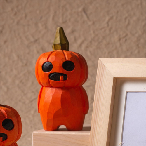 カボチャと柿の置物 6cc1a7ceccbdf5e88afaa3176552a5