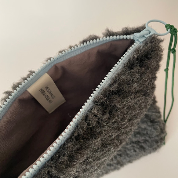 poitto20 ITALYBOA POUCH 炭灰色 第4張的照片