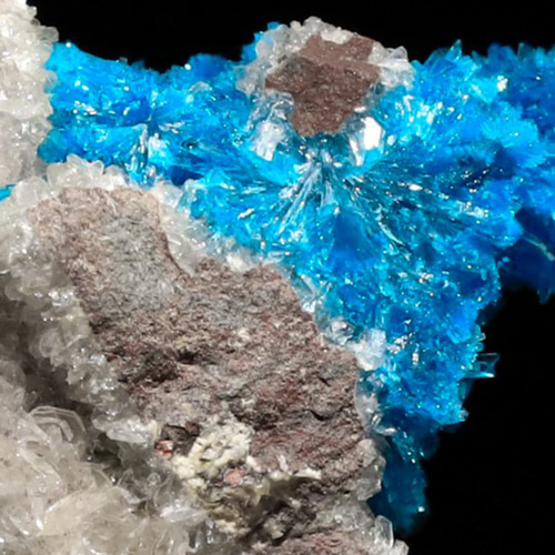 青いキラキラ 天然 ペンタゴン石 （ペンタゴナイト）アポフィライト 4g