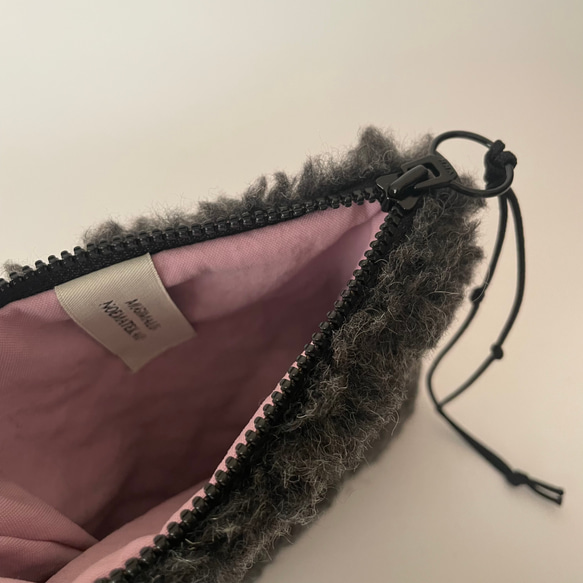 poitto14 ITALYBOA POUCH 炭灰色 第3張的照片