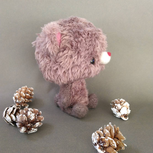 クリスマスを楽しむ くまさん あみぐるみ ＊37niom＊ 通販 16959902