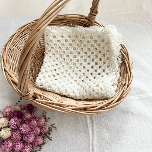 グラニースクエア マルチカバー ベッドカバー 約220cm約142cm マルチ