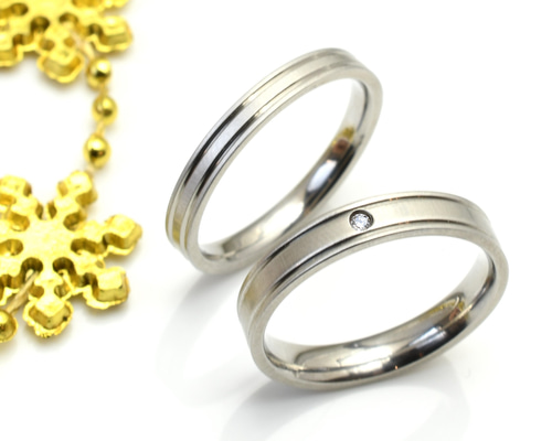 再販しました♪】シンプルダブルラインペアリング 結婚指輪 再販しました♪】シンプルダブルラインペアリング 結婚指輪