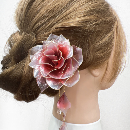 ディップアート作品 ピアス イヤリング かんざし