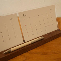 卓上カレンダー　～Twin～ 3枚目の画像