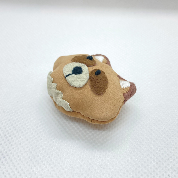 brooch  たぬき♪ 5枚目の画像