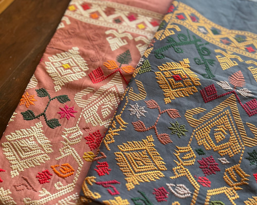 数量限定】バリ島の織物 生地 ソンケット(F-1) 生地 AMBER 通販