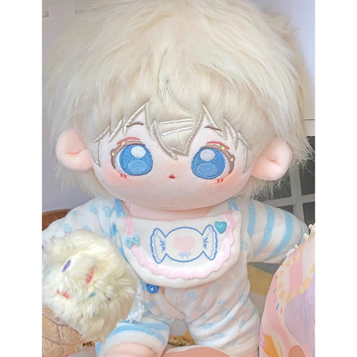 可愛い20cmぬいぐるみ/ 頭にアイスクリームをつけたぬいぐるみ