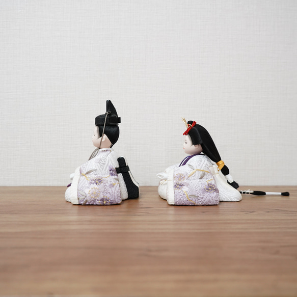 【彩倉の雛人形】shion -四音-　木目込み人形 14枚目の画像