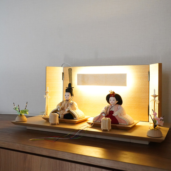 【彩倉の雛人形】iori -五織-　木目込み人形 9枚目の画像