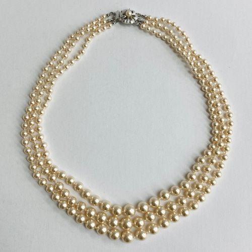 天然石 アクアマリン ミルキークオーツ 水晶 ネックレス Sサイズ