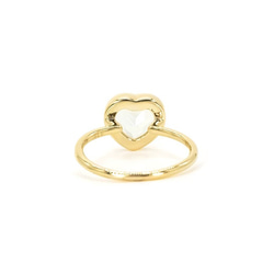 Heart stone Ring♥(グリーンアメジスト）（ AO2 ） 7枚目の画像