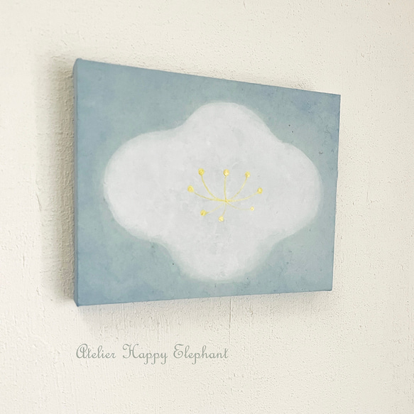 a white flower【原画 F0】 2枚目の画像