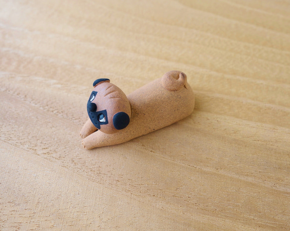 【限定品】うちの犬-uchinoko箸置き（パグ） 3枚目の画像