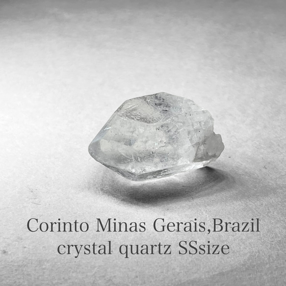 Corinto Minas Gerais crystal/ミナスジェライス州コリント産水晶SS - 26：タイムリンク 1枚目の画像