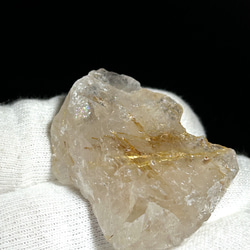 ルチルクォーツ　天然石　原石　かち割り　43ｍｍ　天然石インテリア・置物として 5枚目の画像