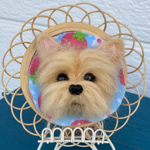 羊毛フェルト ハンドメイド 犬【ヨークシャテリア】ポメちゃん様専用