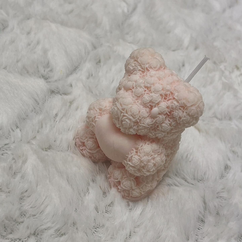 くまさんキャンドル テディベアキャンドル ソイワックスアロマ