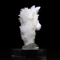 氷のサボテン的結晶美 32g天然 アラゴナイト カルサイト 天然石 原石 鉱物 標本 | メキシコ チワワ州産 6枚目の画像