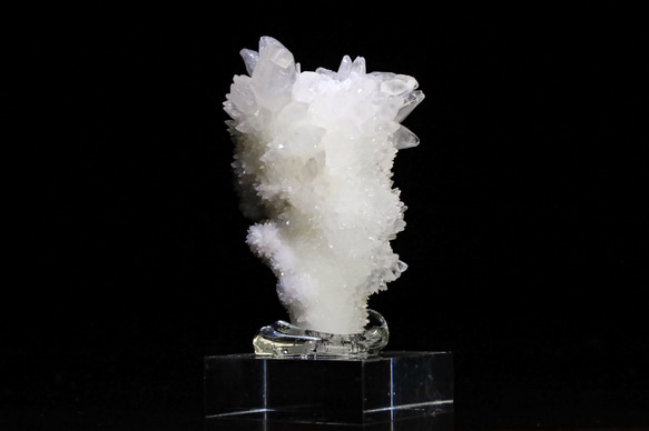 氷のサボテン的結晶美 32g天然 アラゴナイト カルサイト 天然石 原石 鉱物 標本 | メキシコ チワワ州産 9枚目の画像