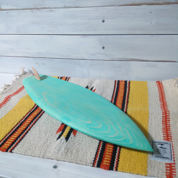 木製サーフボードオブジェ（シングルフィン） 6枚目の画像