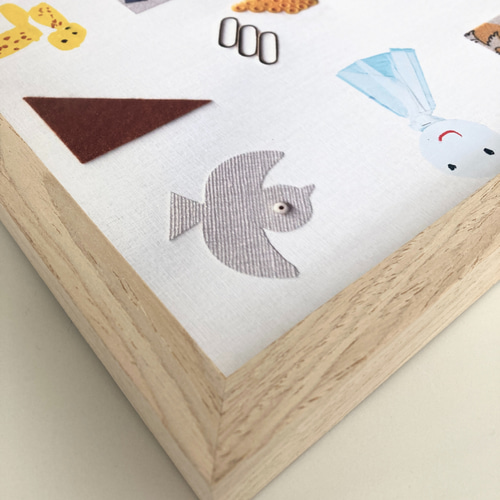 A4フレーム】額縁 お子様のイラストをコラージュアートに『MOVE