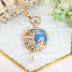 懐中時計のネックレス（中） ネックレス・ペンダント きらりの小