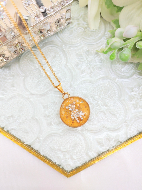 丸いプチネックレス 1枚目の画像