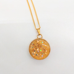 丸いプチネックレス 2枚目の画像