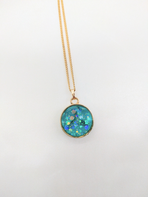 丸いプチネックレス 8枚目の画像