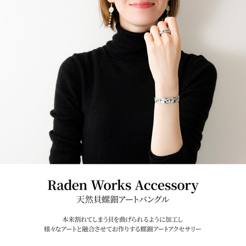 Amazon | 「silverKYASYA」シルバー925素材 フローラルバングル