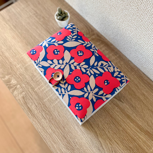 カルトナージュボックス Flowerインテリアボックス［R］〈Lサイズ〉裁縫箱・収納ケース