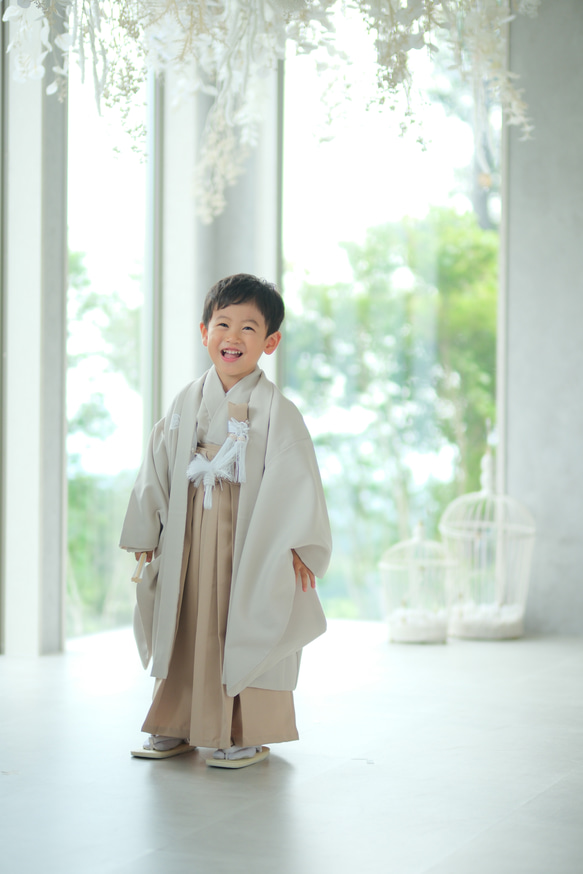 ジミーさま専用羽織 七五三 5歳 男の子❤️ハンドメイドベビー袴