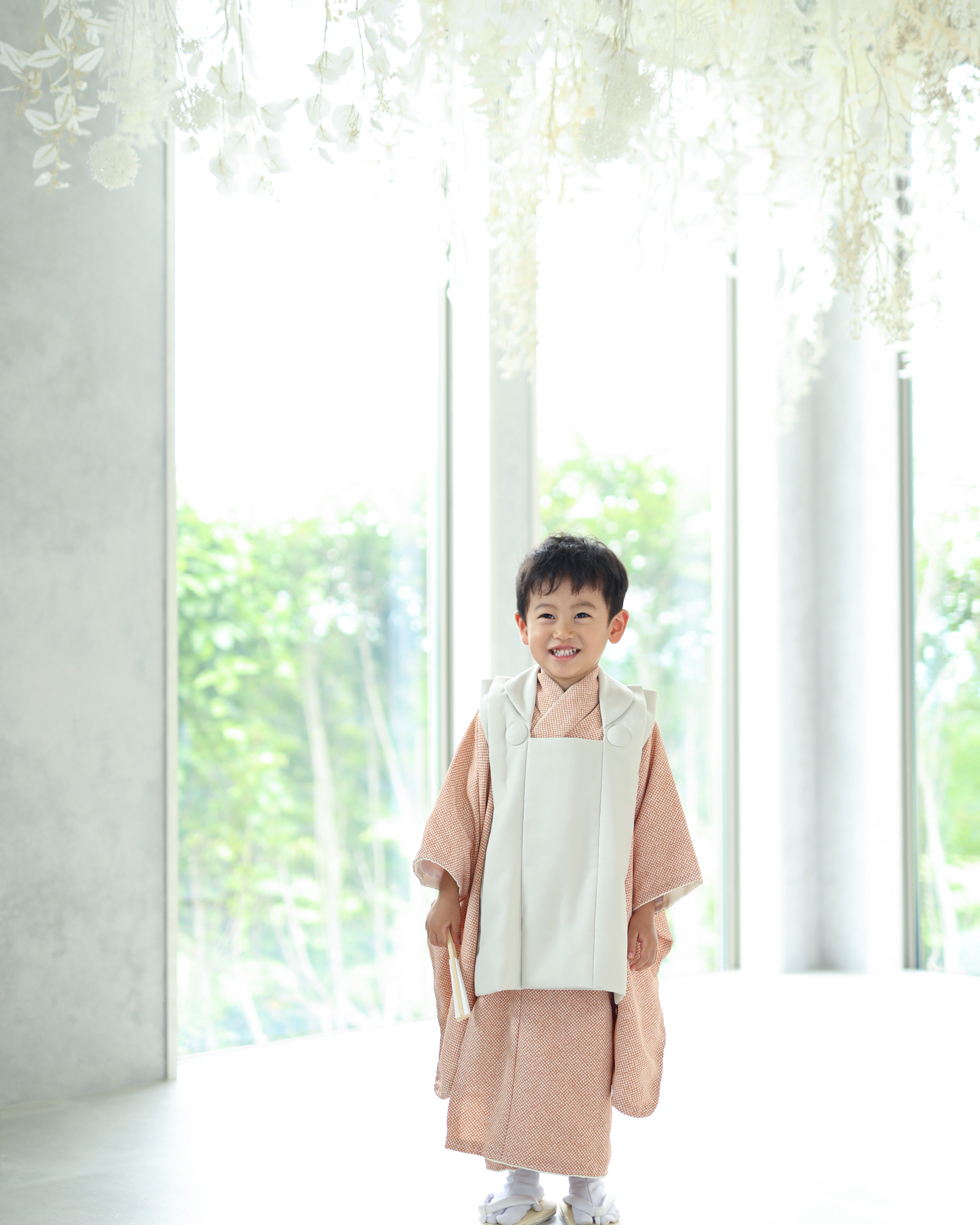 総絞り被布3歳男の子ハンドメイド七五三