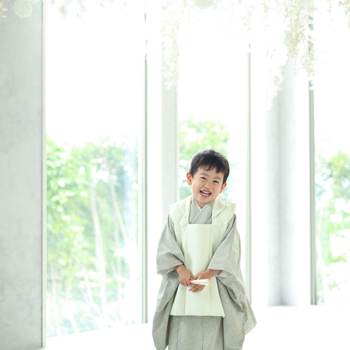 淡いグリーン♡七五三　3歳から小柄な5歳　男の子　セット　一式　緑 淡いグリーン♡七五三 3歳から小柄な5歳 男の子 セット 一式 緑