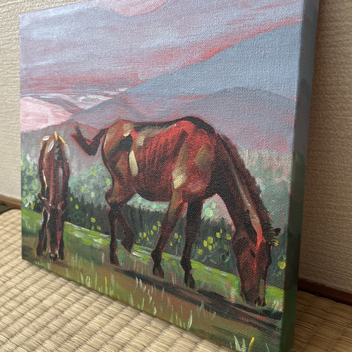 馬 アクリル画 絵画 Noriko 通販 16963529|Creema(クリーマ) 馬 アクリル画 絵画 Noriko 通販 16963529|Creema(クリーマ)
