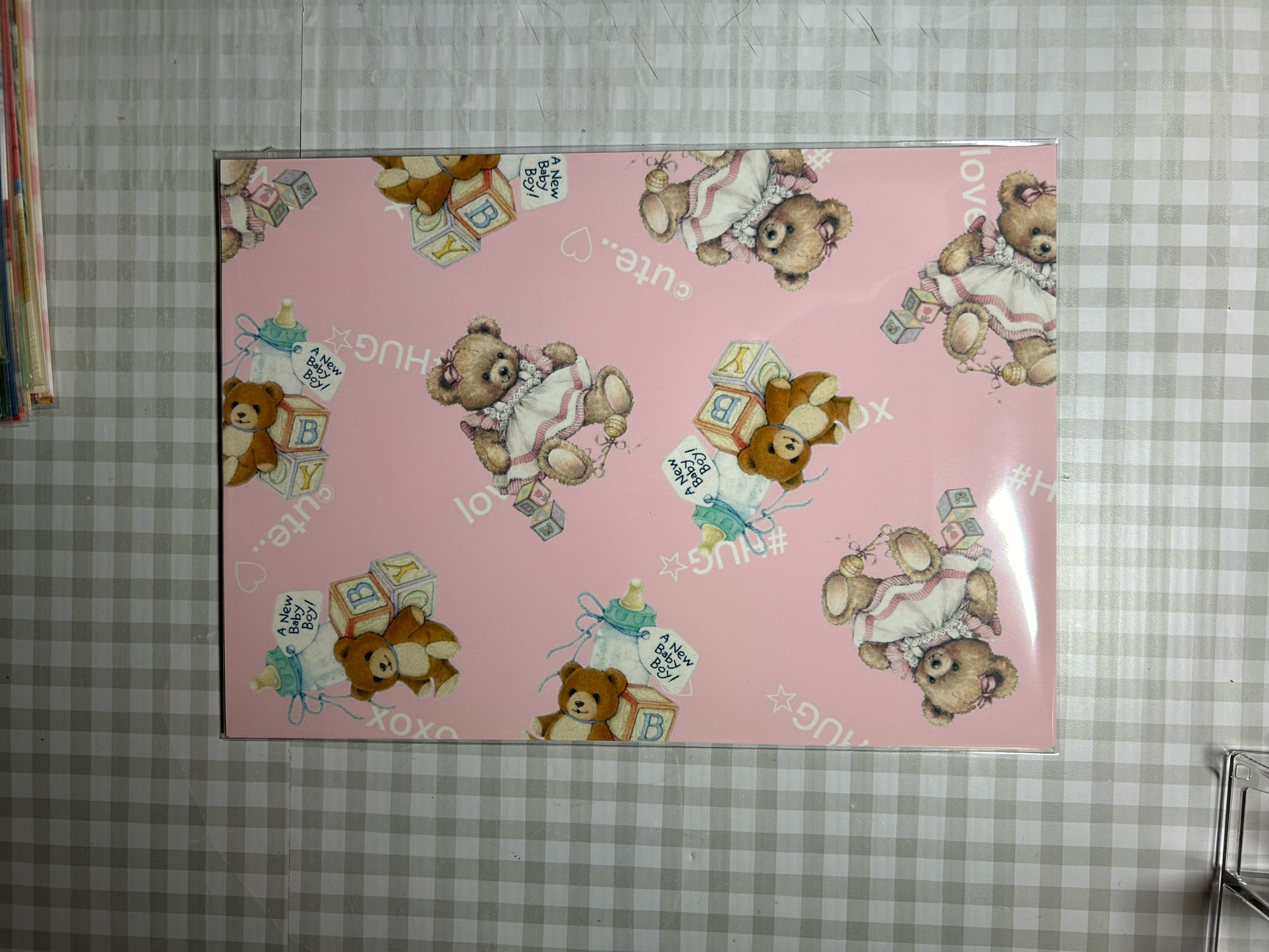 ふじさん企画 A4 サイズ デザインペーパー カラー 包装紙 マルチ
