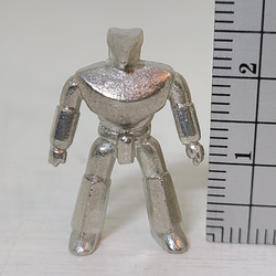 小さなSFロボットのメタルフィギュア フォックスタイプ  ピューター工芸 男性へのプレゼントにも 3枚目の画像