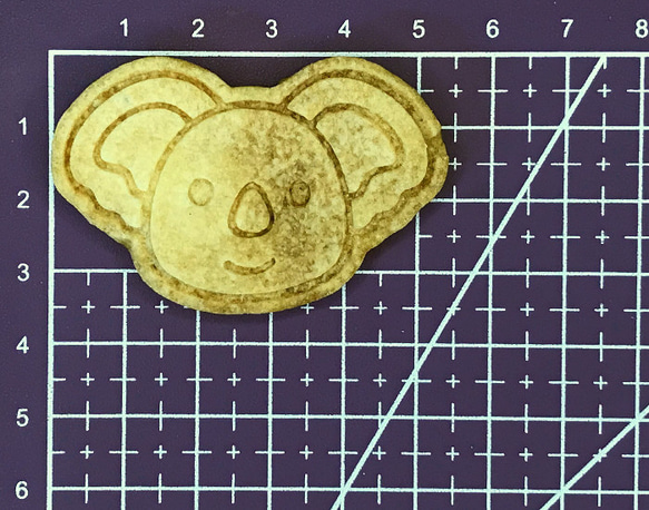 コアラのクッキー型【Sサイズ】 3枚目の画像