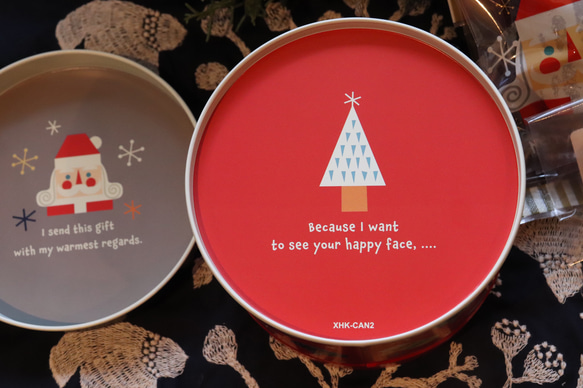 北欧缶クリスマスギフト【卵乳製品不使用】 5枚目の画像
