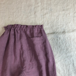 リネンのもんぺ モカ ロングパンツ nuuMonpe 通販 18266774｜Creema