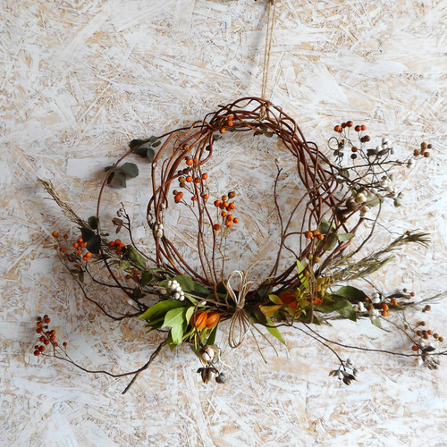 アケビのツルの素リース20個セット その他素材 Tsubasa KATOU 通販