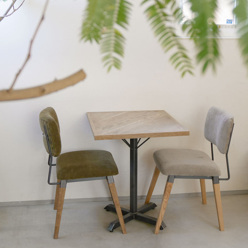 送料無料／[U.S Chair]ダイニングチェア ワークチェア コーデュロイ