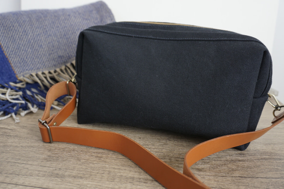 おすすめ 帆布「富士金梅」のhacoサコッシュL 10枚目の画像