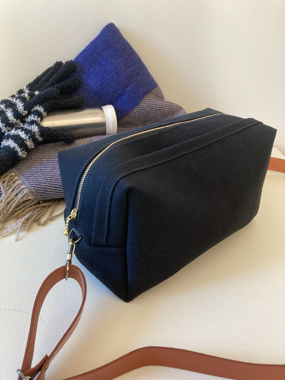 おすすめ 帆布「富士金梅」のhacoサコッシュL 1枚目の画像