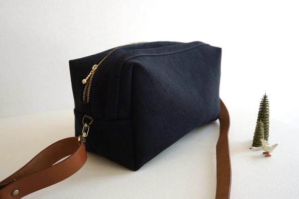 おすすめ 帆布「富士金梅」のhacoサコッシュL 2枚目の画像