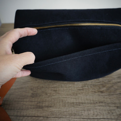 おすすめ 帆布「富士金梅」のhacoサコッシュL 13枚目の画像