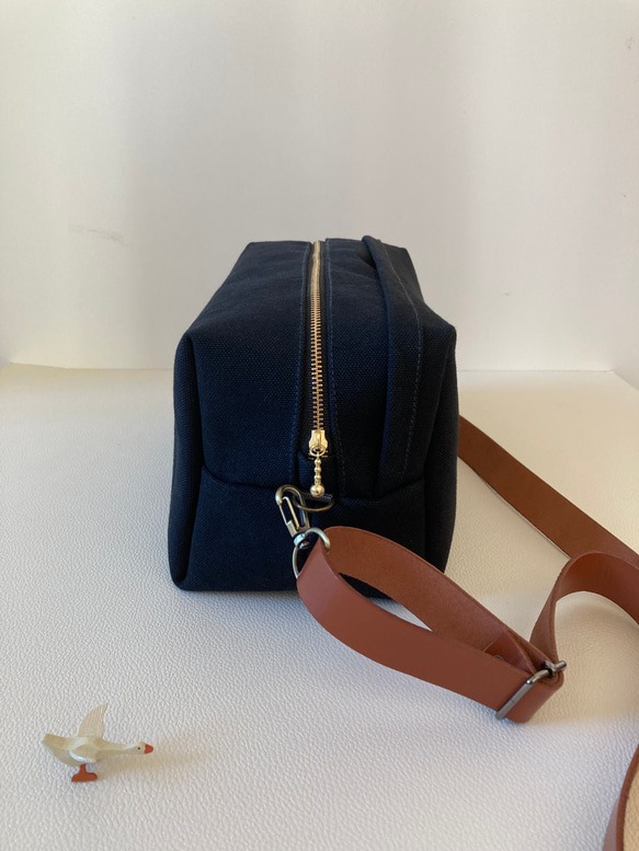 おすすめ 帆布「富士金梅」のhacoサコッシュL 11枚目の画像