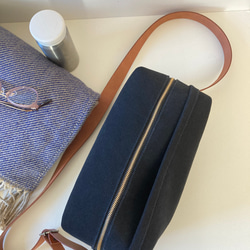 おすすめ 帆布「富士金梅」のhacoサコッシュL 12枚目の画像