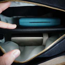 おすすめ 帆布「富士金梅」のhacoサコッシュL 7枚目の画像